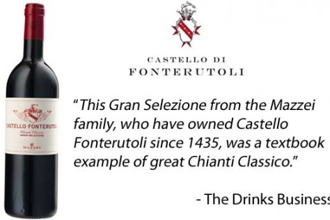 Castello Fonterutoli receives Gold Medal at Chianti Classico Masters 2015