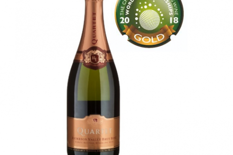 Quartet Rosé Wins Gold and Best US Sparkling Wine at the CSWWC 2018!