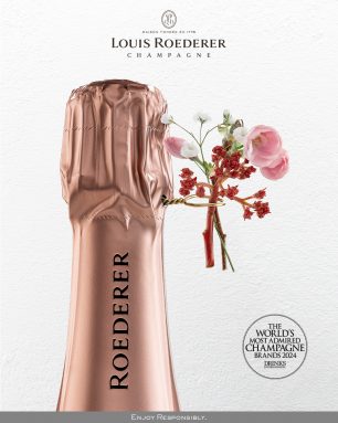 Louis Roederer named “World’s Most Admired Champagne Brand”  for the 5th consecutive year