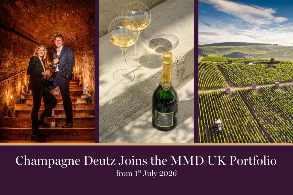 Champagne Deutz Joins the MMD UK Portfolio